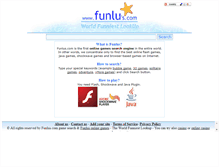 Tablet Screenshot of funlus.com